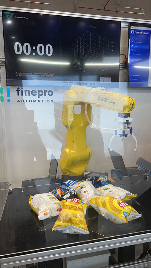 1761015877975951.jpg 3.中國臺灣集成商展出的發那科機械手抓取解決方案.jpg